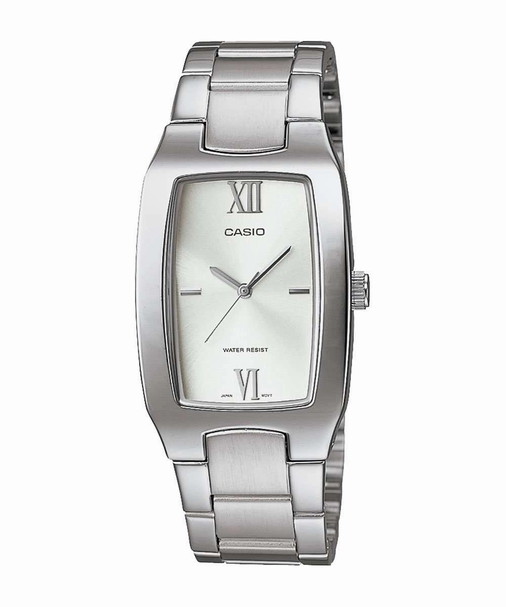 Casio MTP-1165A-7C2DF Silver Stainless Steel Strap Watch for Men Affordable casual watches Sporty casual watches Affordable luxury casual watches