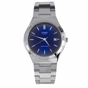 Casio MTP-1170A-2ARDF Silver Stainless Steel Strap Watch for Men Affordable casual watches Sporty casual watches Affordable luxury casual watches
