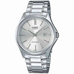 Casio MTP-1183A-7ADF Silver Stainless Steel Strap Watch for Men Affordable casual watches Sporty casual watches Affordable luxury casual watches