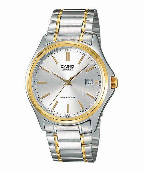 Casio MTP-1183G-7ADF Two Tone Stainless Steel Strap Watch for Men Affordable casual watches Sporty casual watches Affordable luxury casual watches