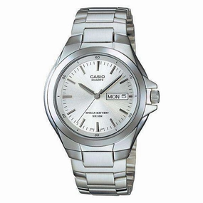 Casio MTP-1228D-7AVDF Silver Stainless Steel Strap Watch for Men Affordable casual watches Sporty casual watches Affordable luxury casual watches