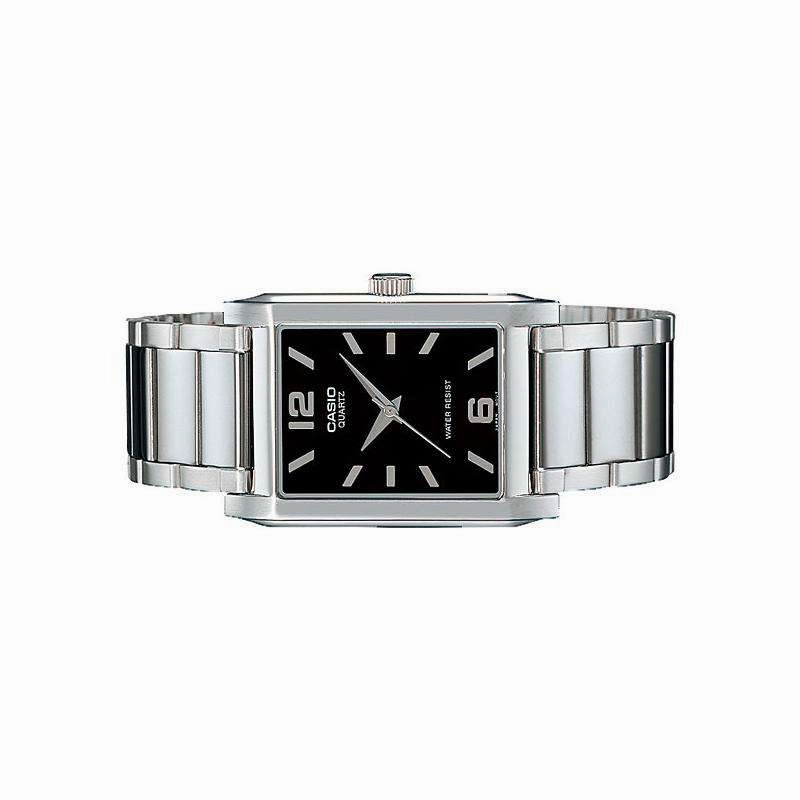 Casio MTP-1235D-1ADF Silver Stainless Steel Strap Watch for Men