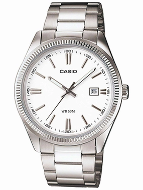Casio MTP-1302D-7A1VDF Silver Stainless Steel Strap Watch for Men,men's watches,watch for men, best men's watches,luxury men's watch,minimalist men's watch,casual men's watch,dress watch for men,automatic men's watch,quartz men's watch,cheap men's 