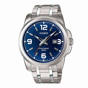 Casio MTP-1314D-2AVDF Silver Stainless Watch for Men,men's watches,watch for men, best men's watches,luxury men's watch,minimalist men's watch,casual men's watch,dress watch for men,automatic men's watch,quartz men's watch,cheap men's watch. busine