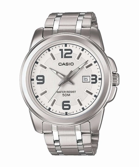Casio MTP-1314D-7AVDF Silver Stainless Steel Strap   Watch for Men,men's watches,watch for men, best men's watches,luxury men's watch,minimalist men's watch,casual men's watch,dress watch for men,automatic men's watch,quartz men's watch,cheap men's