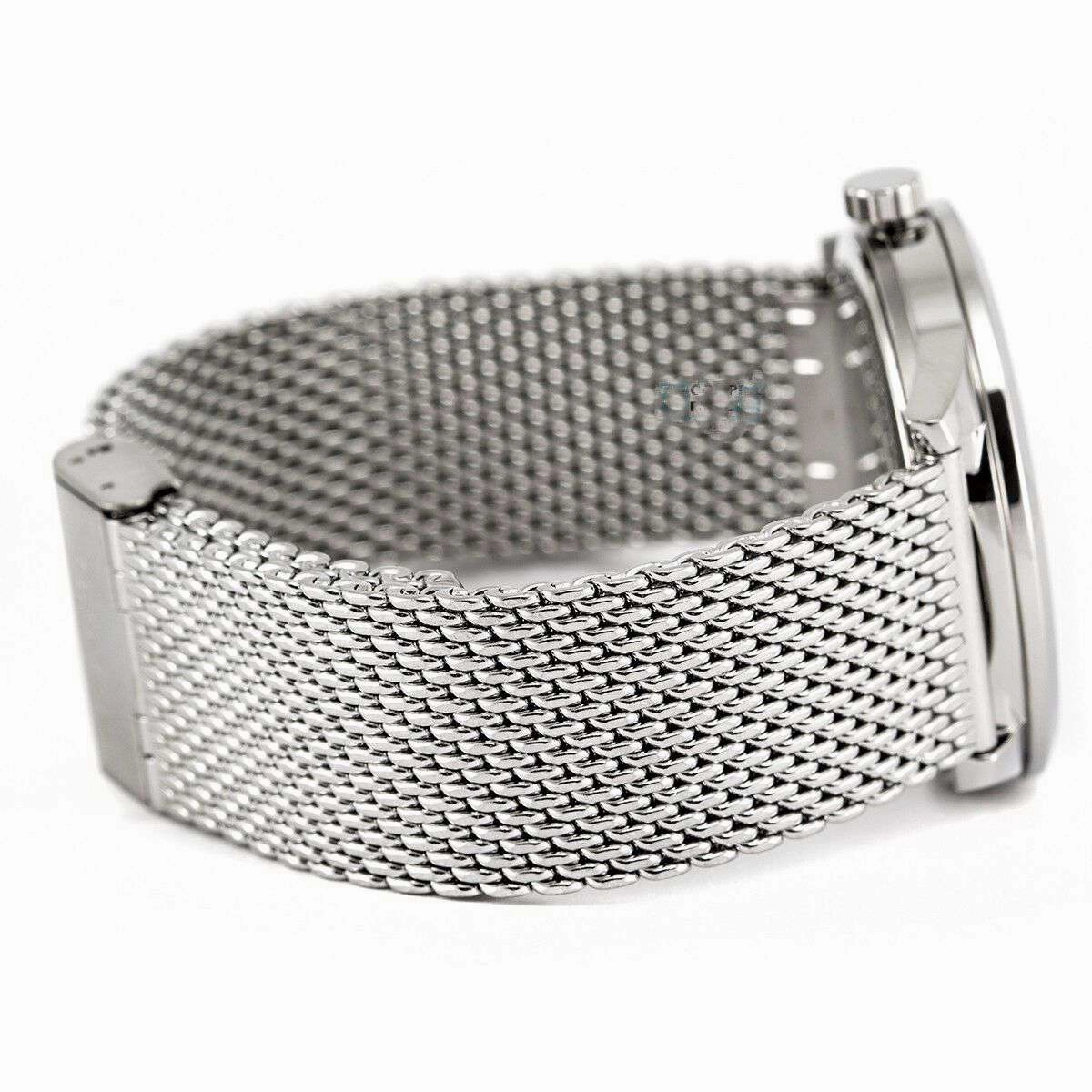 Casio MTP-1365BD-1EVDF Silver Stainless Mesh Strap Watch for Men