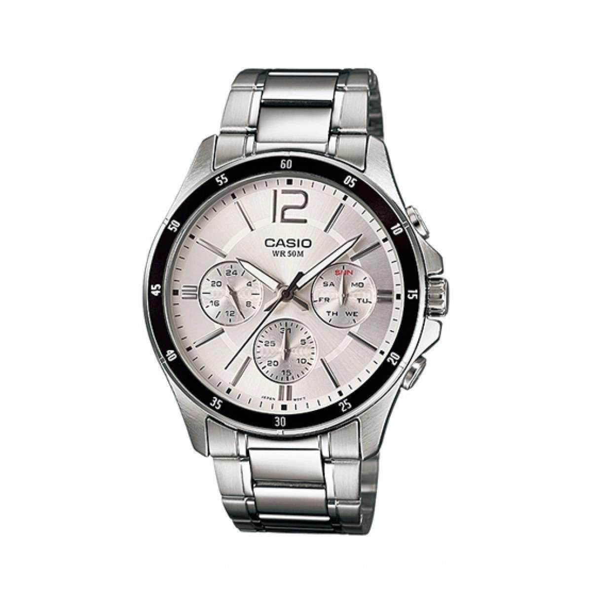 Casio MTP-1374D-7AVDF Silver Stainless Watch for Men,men's watches,watch for men, best men's watches,luxury men's watch,minimalist men's watch,casual men's watch,dress watch for men,automatic men's watch,quartz men's watch,cheap men's watch. busine