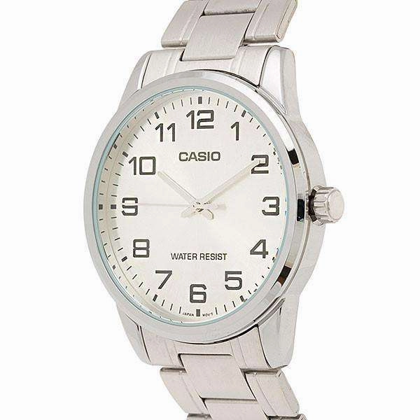 Casio MTP-V001D-7B Silver Stainless Watch for Men