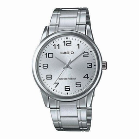 Casio MTP-V001D-7B Silver Stainless Watch for Men,men's watches,watch for men, best men's watches,luxury men's watch,minimalist men's watch,casual men's watch,dress watch for men,automatic men's watch,quartz men's watch,cheap men's watch. business 