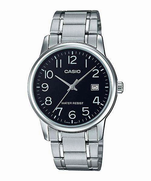 Casio MTP-V002D-1B Silver Stainless Watch for Men,men's watches,watch for men, best men's watches,luxury men's watch,minimalist men's watch,casual men's watch,dress watch for men,automatic men's watch,quartz men's watch,cheap men's watch. business 