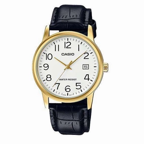 Casio MTP-V002GL-7B2 Black Leather Watch for Men,men's watches,watch for men, best men's watches,luxury men's watch,minimalist men's watch,casual men's watch,dress watch for men,automatic men's watch,quartz men's watch,cheap men's watch. business w