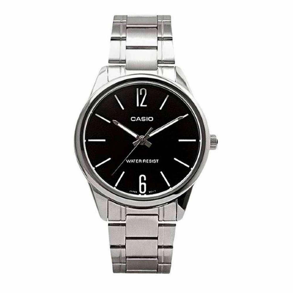 Casio MTP-V005D-1B Silver Stainless Watch for Men