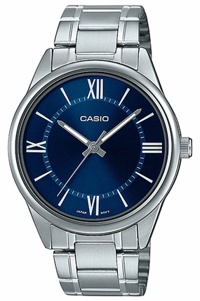 Casio MTP-V005D-2B5 Silver Stainless Strap Watch for Men,men's watches,watch for men, best men's watches,luxury men's watch,minimalist men's watch,casual men's watch,dress watch for men,automatic men's watch,quartz men's watch,cheap men's watch. bu
