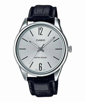 Casio MTP-V005L-7B Black Leather Watch for Men,men's watches,watch for men, best men's watches,luxury men's watch,minimalist men's watch,casual men's watch,dress watch for men,automatic men's watch,quartz men's watch,cheap men's watch. business wat