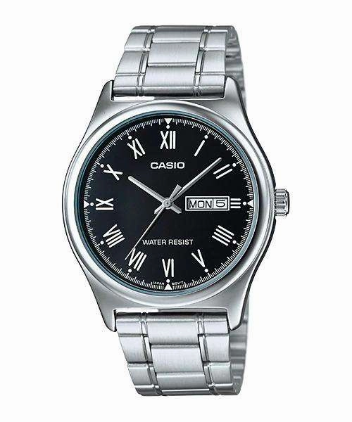 Casio MTP-V006D-1B Silver Stainless Watch for Men,men's watches,watch for men, best men's watches,luxury men's watch,minimalist men's watch,casual men's watch,dress watch for men,automatic men's watch,quartz men's watch,cheap men's watch. business 