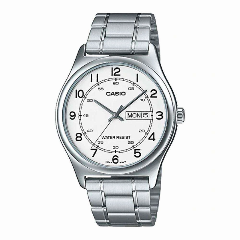 Casio MTP-V006D-7B2 Silver Stainless Watch for Men,men's watches,watch for men, best men's watches,luxury men's watch,minimalist men's watch,casual men's watch,dress watch for men,automatic men's watch,quartz men's watch,cheap men's watch. business