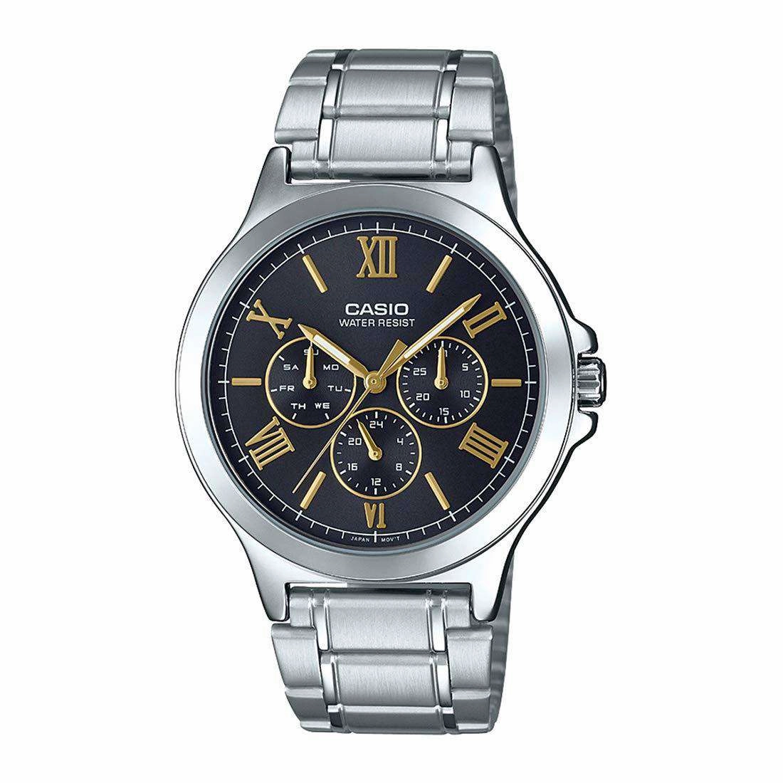 Casio MTP-V300D-1A2 Silver Stainless Watch for Men,men's watches,watch for men, best men's watches,luxury men's watch,minimalist men's watch,casual men's watch,dress watch for men,automatic men's watch,quartz men's watch,cheap men's watch. business