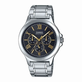 Casio MTP-V300D-1A2 Silver Stainless Watch for Men,men's watches,watch for men, best men's watches,luxury men's watch,minimalist men's watch,casual men's watch,dress watch for men,automatic men's watch,quartz men's watch,cheap men's watch. business