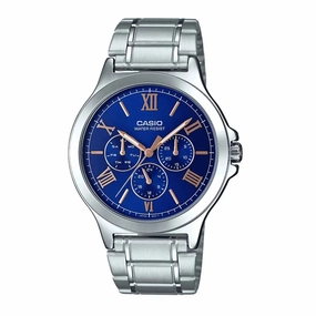 Casio MTP-V300D-2A Silver Stainless Watch for Men,men's watches,watch for men, best men's watches,luxury men's watch,minimalist men's watch,casual men's watch,dress watch for men,automatic men's watch,quartz men's watch,cheap men's watch. business 