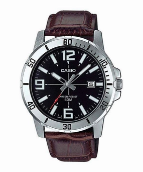 Casio MTP-VD01L-1BVUDF Brown Leather Strap Watch for Men,men's watches,watch for men, best men's watches,luxury men's watch,minimalist men's watch,casual men's watch,dress watch for men,automatic men's watch,quartz men's watch,cheap men's watch. bu