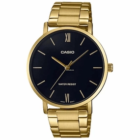 Casio MTP-VT01G-1B Gold Stainless Watch for Men,men's watches,watch for men, best men's watches,luxury men's watch,minimalist men's watch,casual men's watch,dress watch for men,automatic men's watch,quartz men's watch,cheap men's watch. business wa