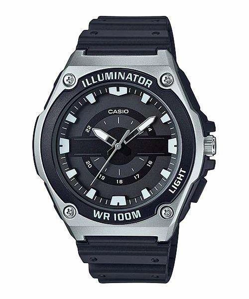 Casio MWC-100H-1AVDF Black Rubber Strap Watch for Men,silicone watch,silicone strap watch,silicone watches for men,silicone watches for women,unisex silicone watch,kids silicone watch,sports silicone watch,casual silicone watch,waterproof silicone watch,si