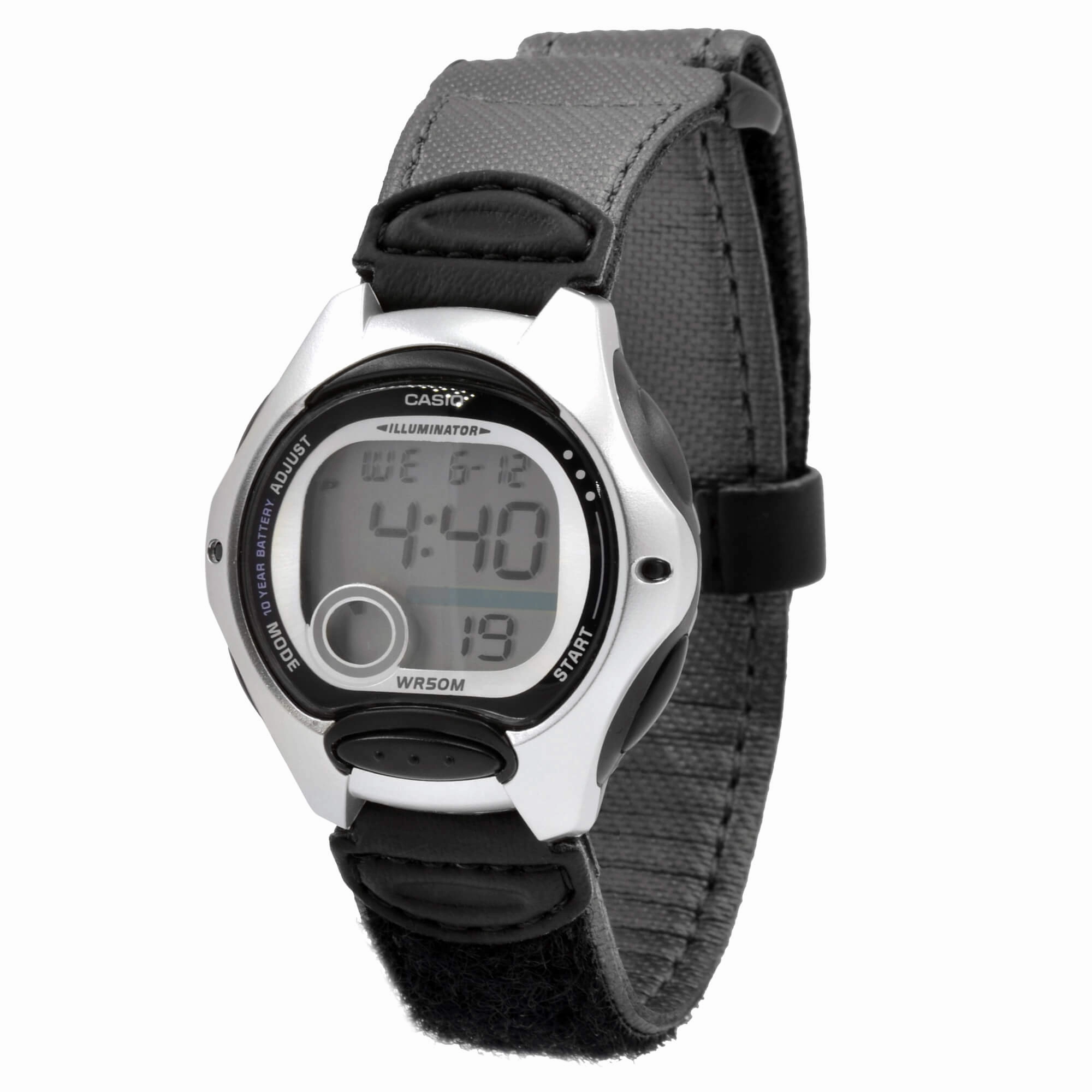 Casio Silver Resin Case Black Band Watch | LW-200V-1AVCF Luxury Quartz Watch Quartz Watch Sale