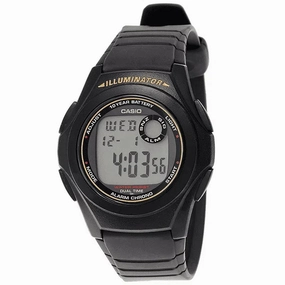 Casio Standard F-200W-9ADF Black Resin Strap Watch for Men,silicone watch,silicone strap watch,silicone watches for men,silicone watches for women,unisex silicone watch,kids silicone watch,sports silicone watch,casual silicone watch,waterproof silicone wat