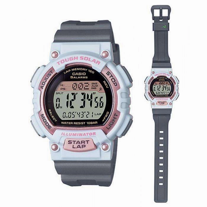 Casio STL-S300H-4A Grey Resin Strap Watch for Women