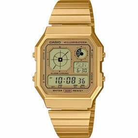 Casio Vintage A130WEG-9A stainless steel watch clasp High quality stainless steel watch