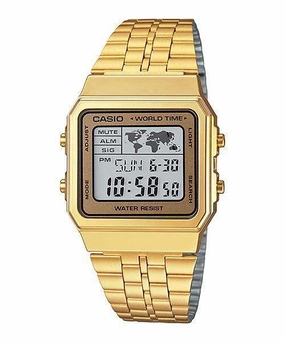 Casio Vintage A500WGA-9D Gold Plated Watch Unisex Affordable casual watches Sporty casual watches Affordable luxury casual watches