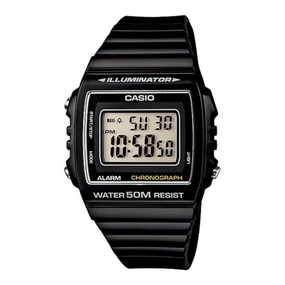 Casio W-215H-1A Black Resin Watch for Men and Women Affordable casual watches Sporty casual watches Affordable luxury casual watches