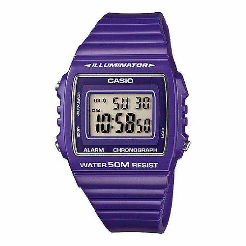 Casio W-215H-6A Purple Resin Strap Watch For Men and Women,silicone watch,silicone strap watch,silicone watches for men,silicone watches for women,unisex silicone watch,kids silicone watch,sports silicone watch,casual silicone watch,waterproof silicone wat