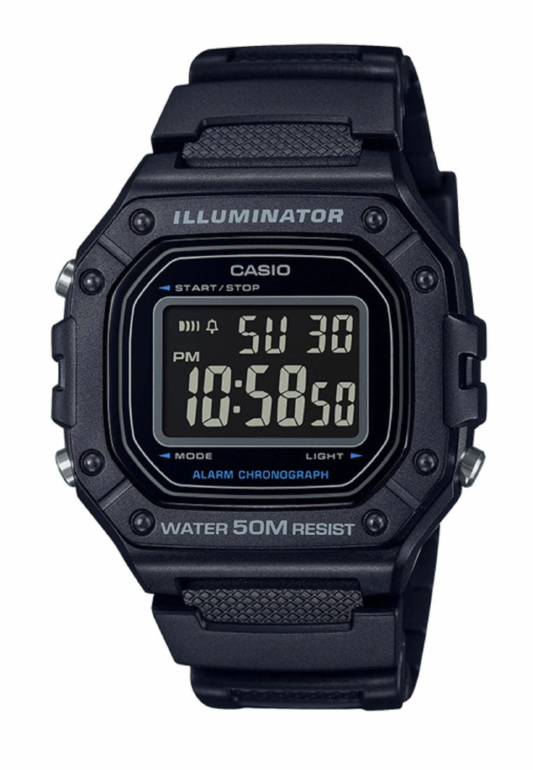 Casio W-218H-1B Black Resin Strap Watch for Men,men's watches,watch for men, best men's watches,luxury men's watch,minimalist men's watch,casual men's watch,dress watch for men,automatic men's watch,quartz men's watch,cheap men's watch. business wa