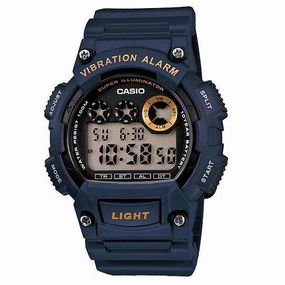Casio W-735H-2A Navy Blue Resin Watch for Men,silicone watch,silicone strap watch,silicone watches for men,silicone watches for women,unisex silicone watch,kids silicone watch,sports silicone watch,casual silicone watch,waterproof silicone watch,silicone w