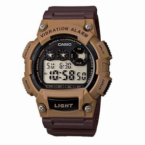 Casio W-735H-5A Brown Resin Watch for Men,silicone watch,silicone strap watch,silicone watches for men,silicone watches for women,unisex silicone watch,kids silicone watch,sports silicone watch,casual silicone watch,waterproof silicone watch,silicone watch
