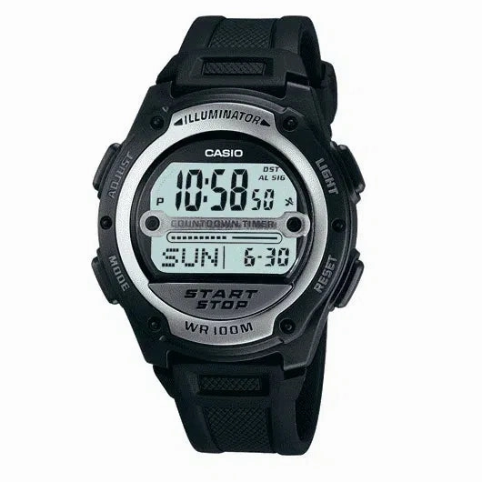 Casio W-756-1AVDF Black Resin Watch for Men and Women,silicone watch,silicone strap watch,silicone watches for men,silicone watches for women,unisex silicone watch,kids silicone watch,sports silicone watch,casual silicone watch,waterproof silicone watch,si