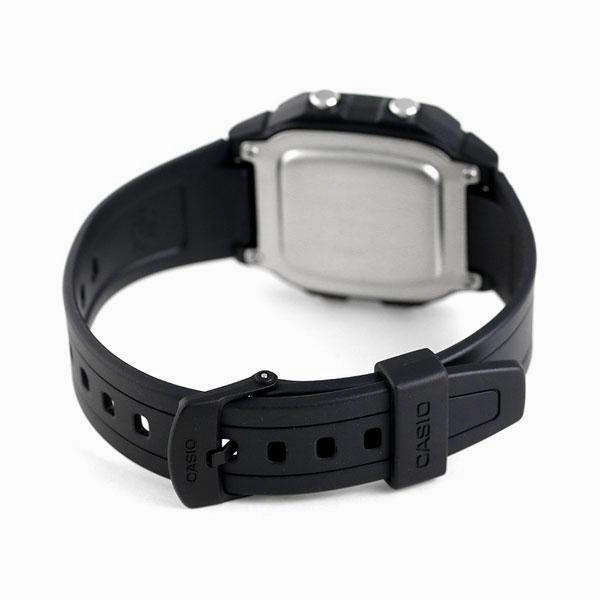 Casio W-800H-1AVDF Black Resin Strap Watch for Men