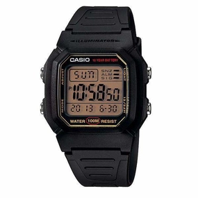 Casio W-800HG-9AVDF Black Resin Watch for Men and Women,silicone watch,silicone strap watch,silicone watches for men,silicone watches for women,unisex silicone watch,kids silicone watch,sports silicone watch,casual silicone watch,waterproof silicone watch,