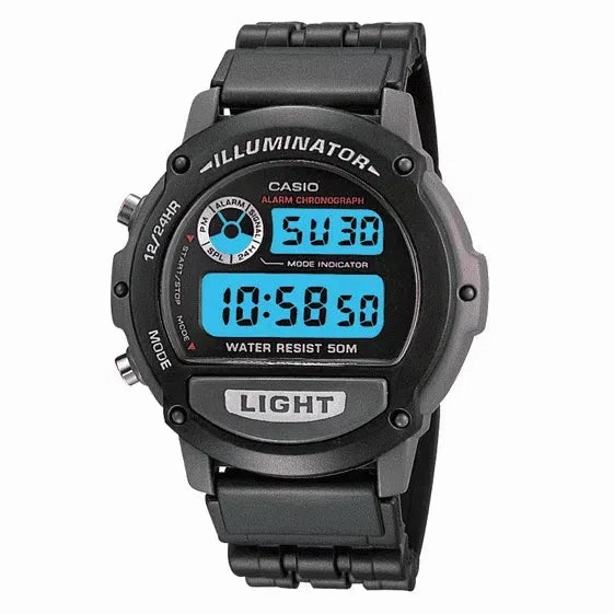 Casio W-87H-1VHDR Black Resin Watch for Men and Women,silicone watch,silicone strap watch,silicone watches for men,silicone watches for women,unisex silicone watch,kids silicone watch,sports silicone watch,casual silicone watch,waterproof silicone watch,si