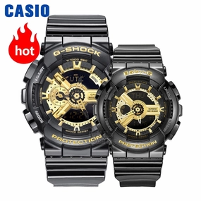 Casio watch Couple watches men and women fashion sports watch waterproof electronic form set GA-110GB-1A BA-110-1A,seiko watches,mens watches,couple watches,watches designer,watches discount,watches for women,cople watchescouple watches luxury,couple watch