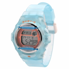 Casio Women's Digital Watch - Baby-G Digital Dial Light Blue Strap Dive | BG169R-2C Luxury Quartz Watch Quartz Watch Sale