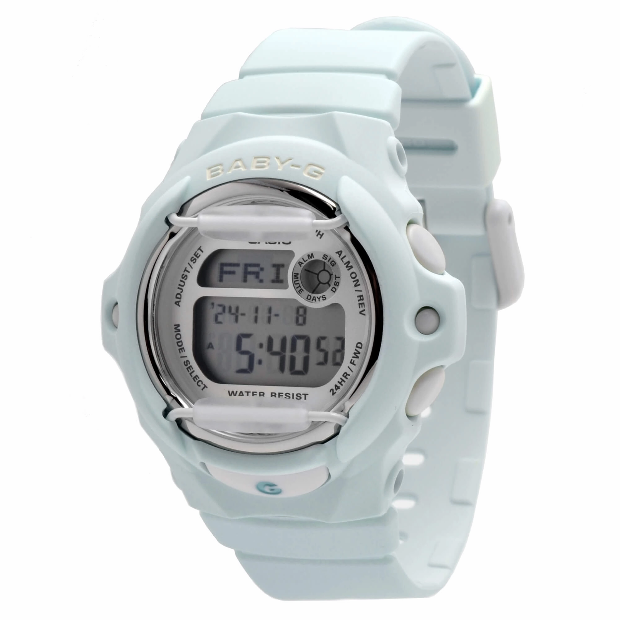 Casio Women's Digital Watch - Baby-G Digital Dial Light Green Strap Dive | BG169R-3 Luxury Quartz Watch Quartz Watch Sale