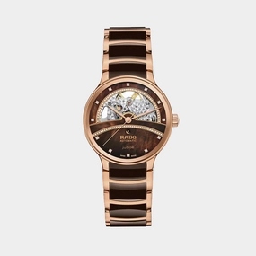 Centrix Women Automatic Brown Dial Analog Ceramic Watch R30029942 women watches best women watches affordable women's watches branded women watches