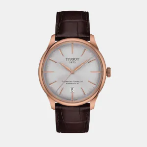 Chemin Des Tourelles Men Automatic Leather Watch T1398073603100 budget    watches    watches classic