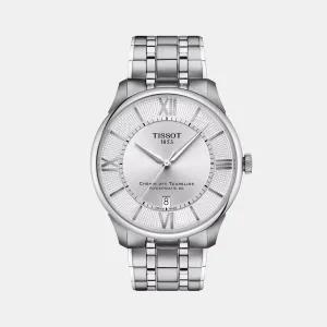 Chemin Des Tourelles Men Automatic Silver Dial Analog Stainless Steel Watch T1394071103800 budget    watches    watches classic