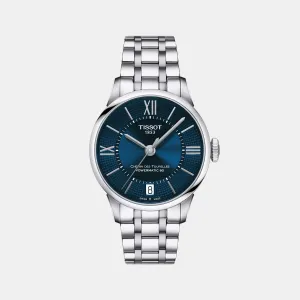 Chemin Des Tourelles T-Classic Women Analog Blue Dial Automatic Stainless Steel Watch T0992071104800 budget    watches    watches classic