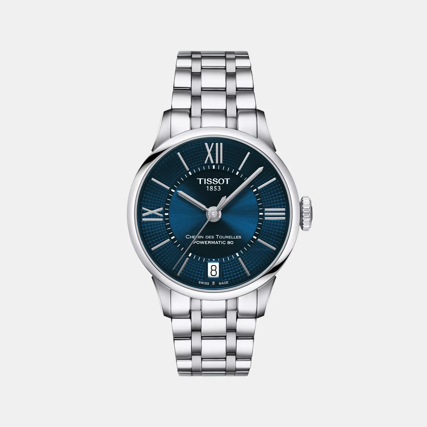 Chemin Des Tourelles T-Classic Women Analog Blue Dial Automatic Stainless Steel Watch T0992071104800 budget    watches    watches classic