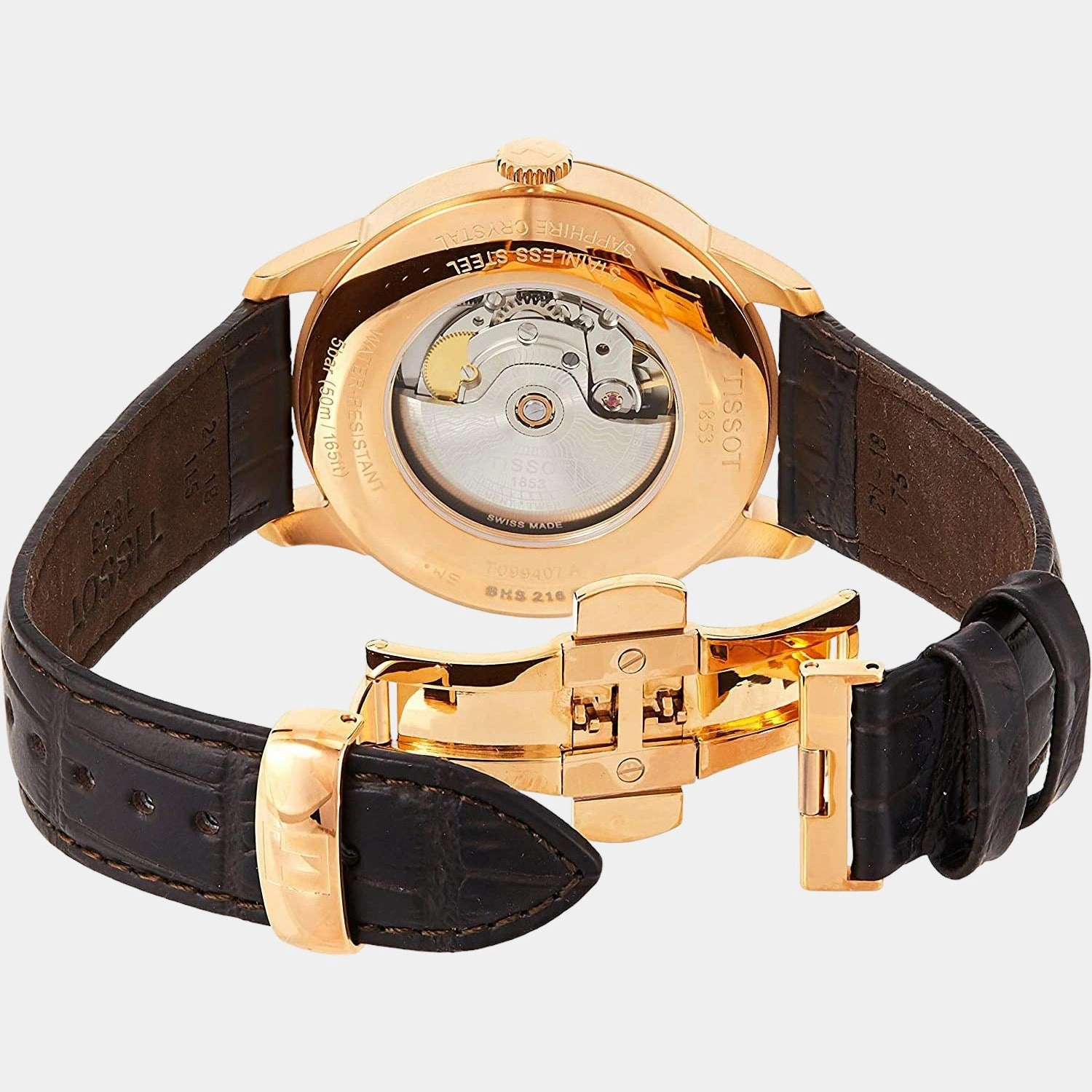 Chemin Des Tourelles Men Analog Leather Watch T0994073603700