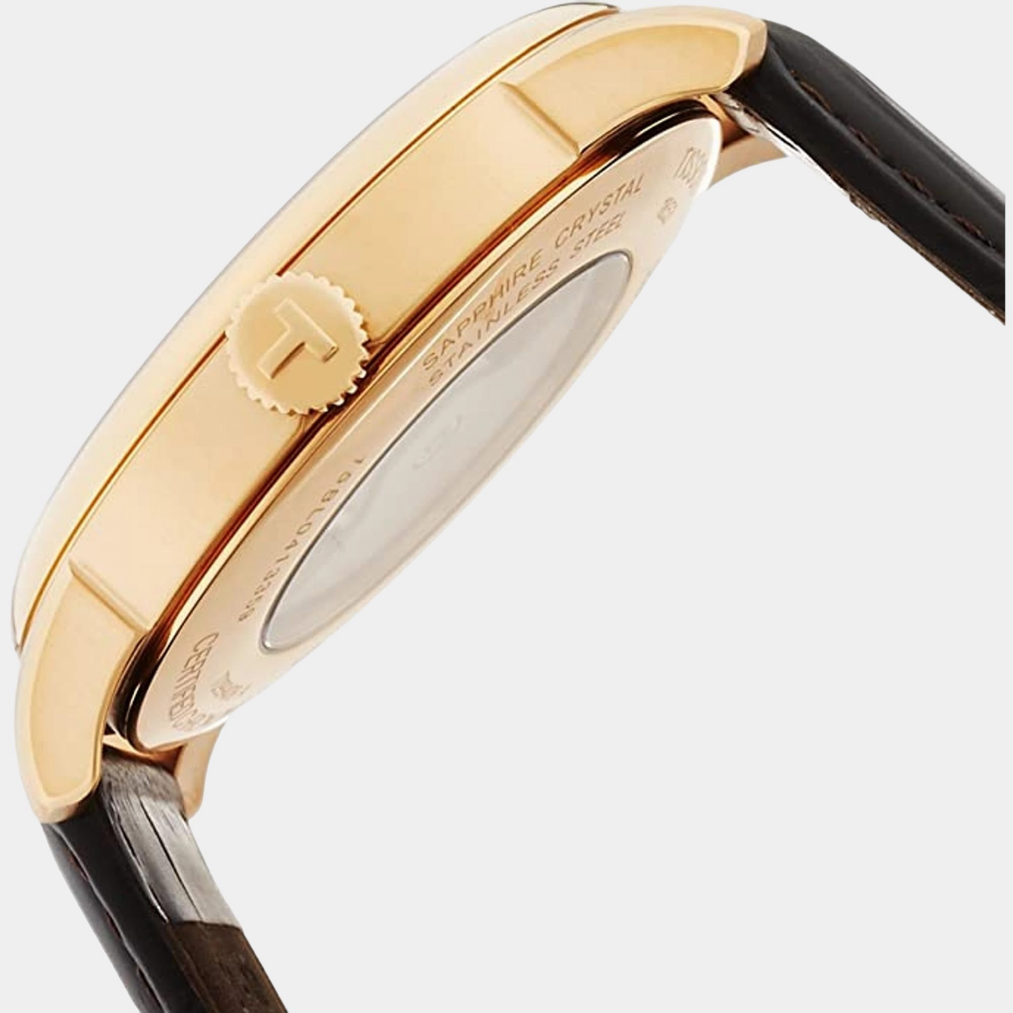 Chemin Des Tourelles Men Analog Leather Watch T0994083603800